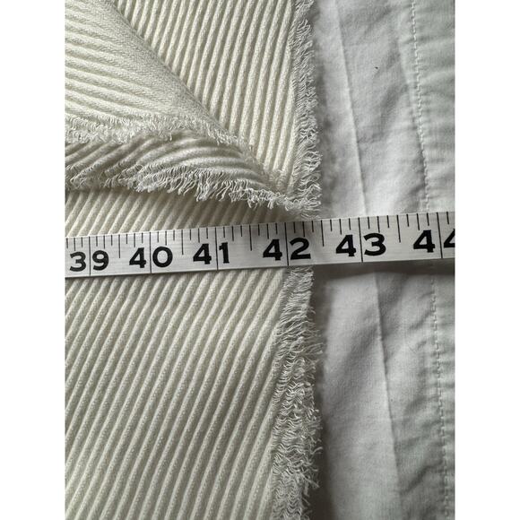 Kim Rogers Ivory Winter Knit Scarf Shawl Wrap 100% Polyester 84” X 25” New - Picture 3 of 7